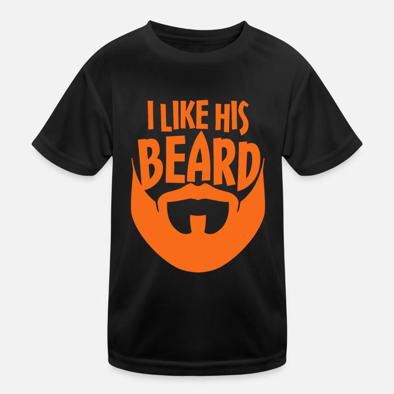 Bärte Spruch Lustiges Bartgeschenk Bart Kinder Funktions-T-Shirt