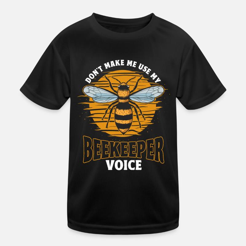 Beekeeping Beekeepers Bees Honey Beekeepers Kids Functional T-Shirt