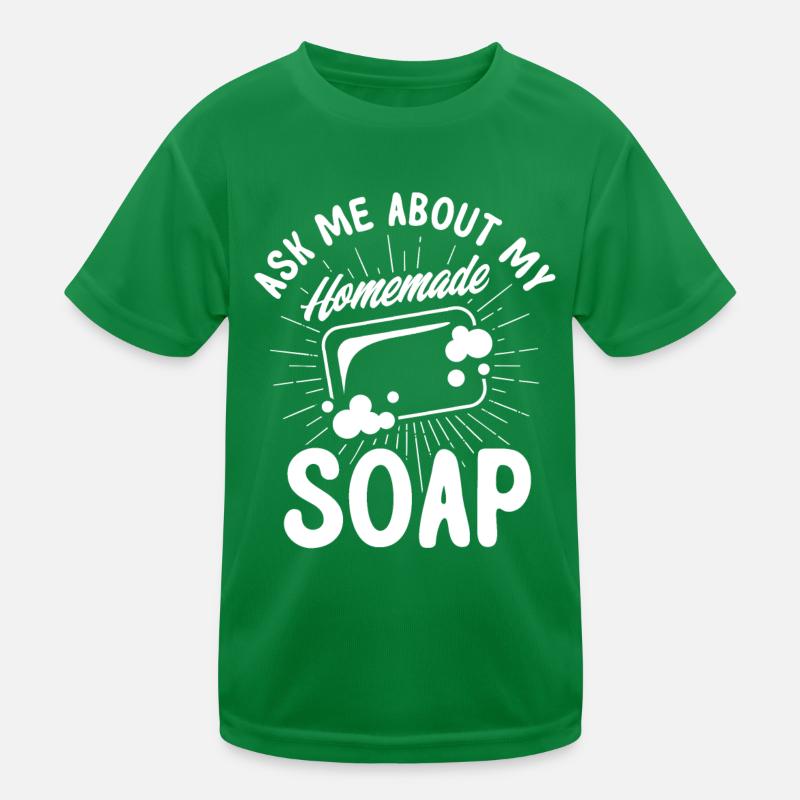 Fabrication de savon Cadeau Fabricant de savon maison T-shirt sport Enfant