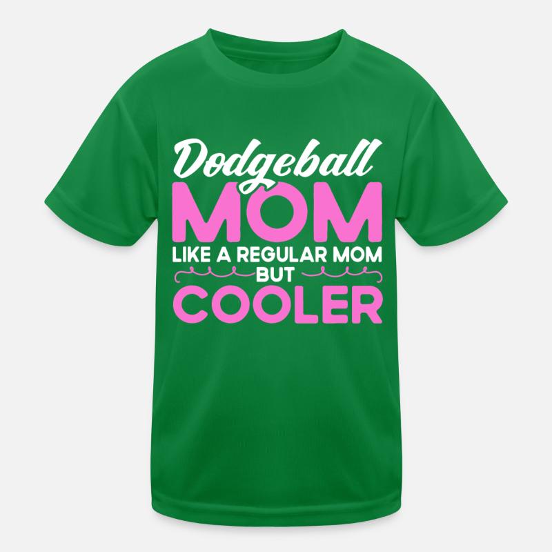 Dodgeball Player Gift Ball Games Dodgeball Kids Functional T-Shirt