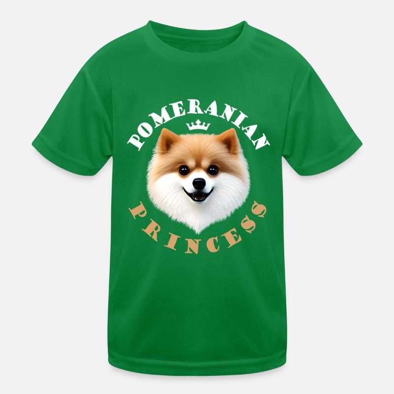 Princesse de Poméranie - Spitz miniature - Dicton T-shirt sport Enfant