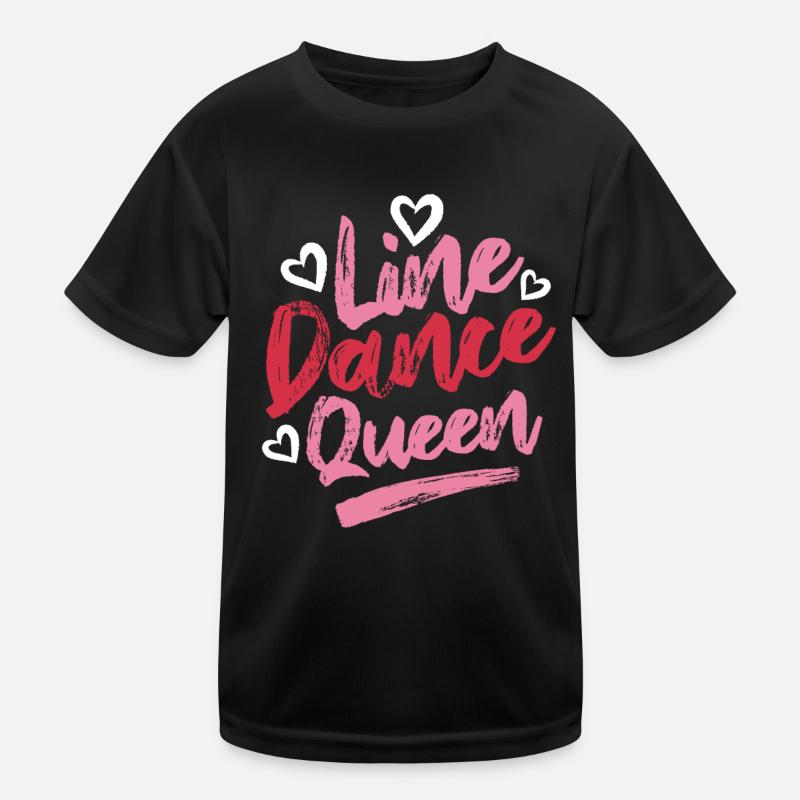 Linedance Queen - Linedancing Country Music T-shirt sport Enfant