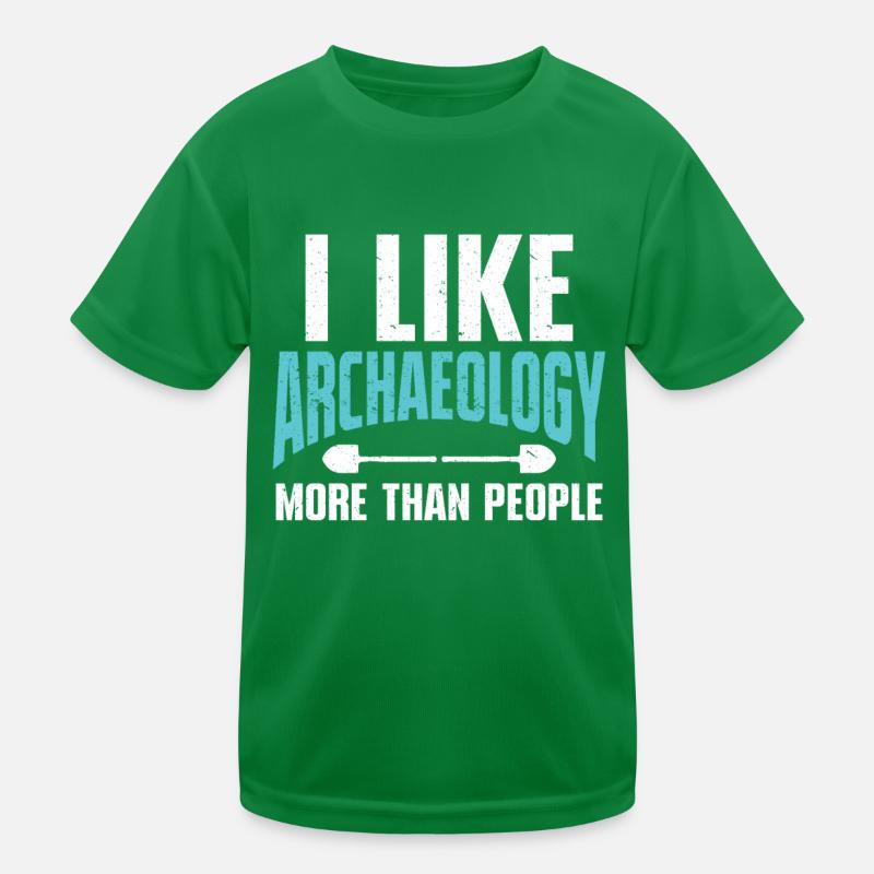 Archaeologist Gift Archaeology Kids Functional T-Shirt