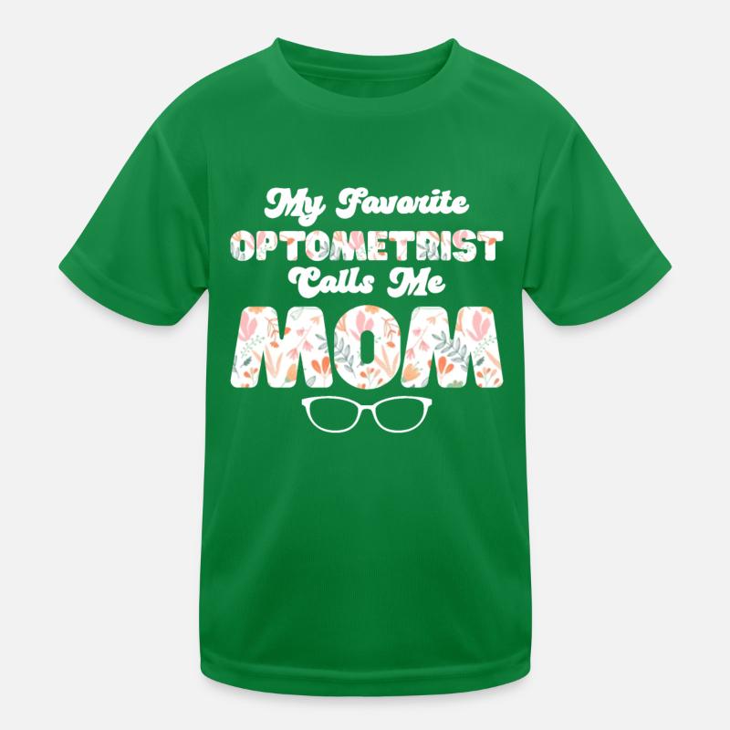Optiker Geschenk Optometrie Kinder Funktions-T-Shirt