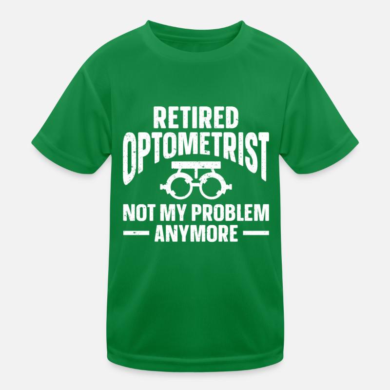 Optician Gift Optometry Kids Functional T-Shirt