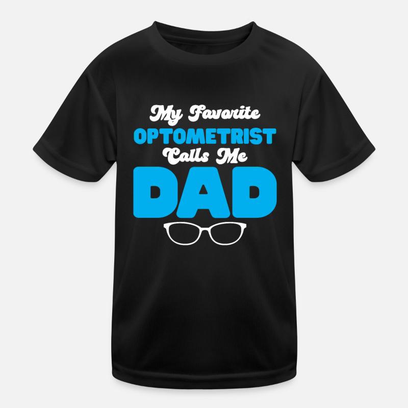 Optician Gift Optometry Kids Functional T-Shirt