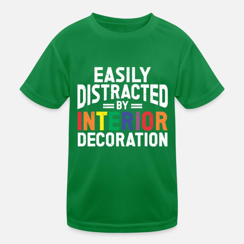 Designer d’intérieur Cadeau Designer de décoration d’intérieur T-shirt sport Enfant