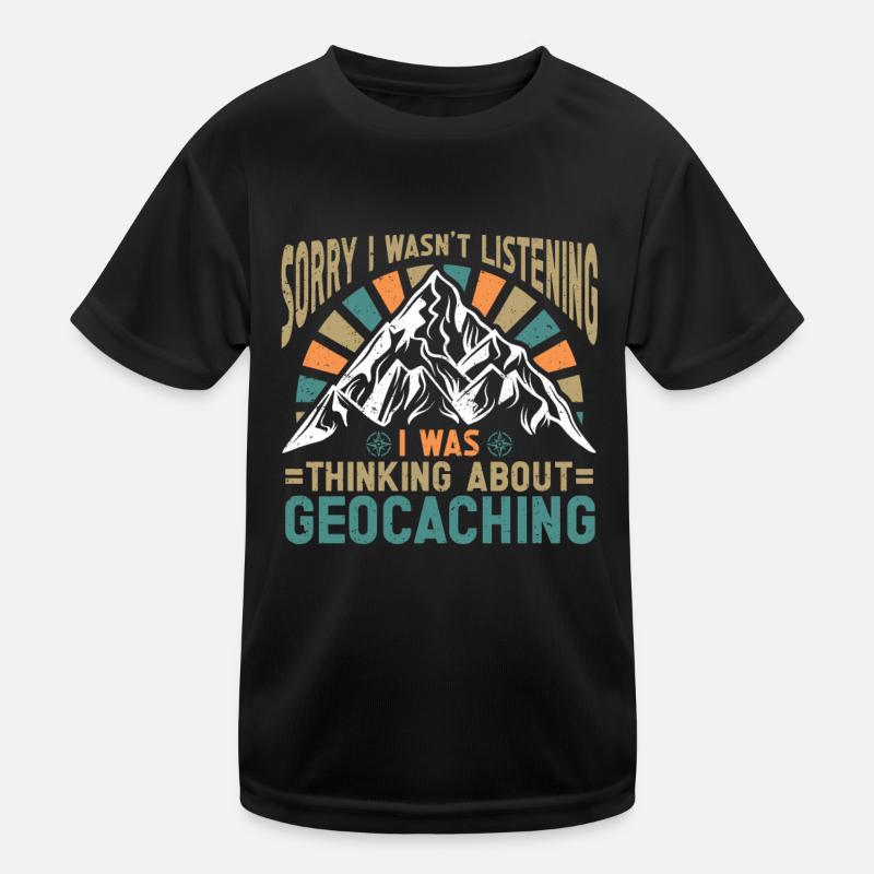Geocaching Gift Geocacher Geocache Kids Functional T-Shirt