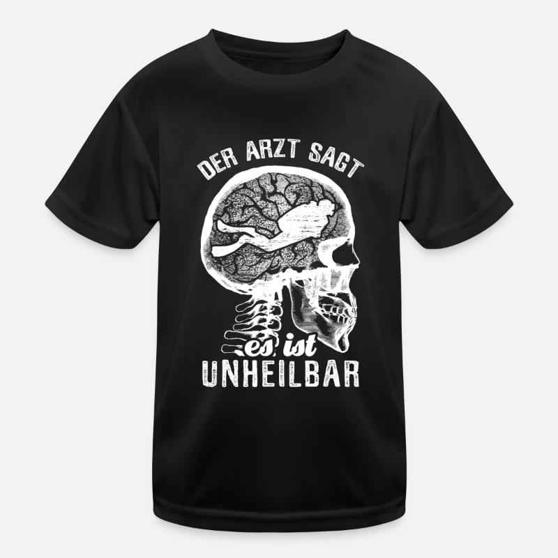Der Arzt sagt es ist unheilbar - Tauchen Kinder Funktions-T-Shirt