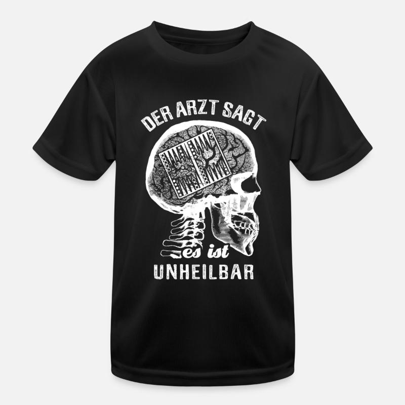 Der Arzt sagt es ist unheilbar - Backgammon Kinder Funktions-T-Shirt