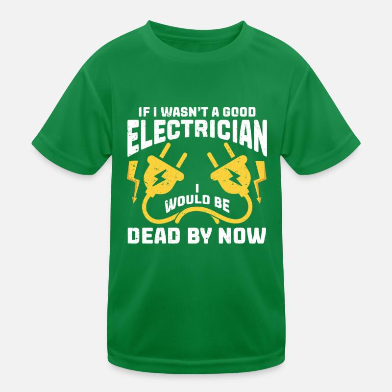 Electrician Gift Kids Functional T-Shirt