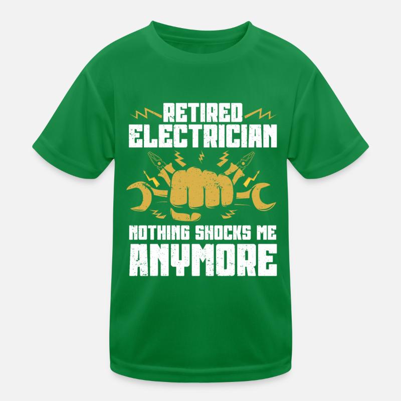 Electrician Gift Kids Functional T-Shirt