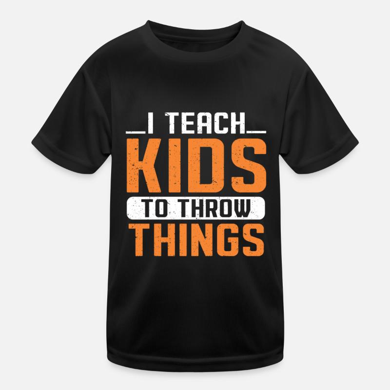 Lanceur de disque Athlétisme Lancer du disque T-shirt sport Enfant
