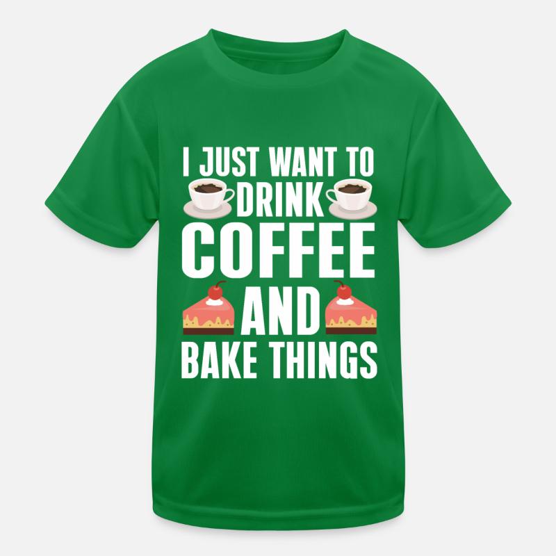 Pastry Chef Baking Baker Cake Baking Kids Functional T-Shirt