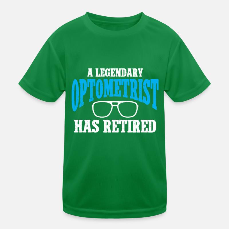 Optometrist Optometrist Optometry Kids Functional T-Shirt