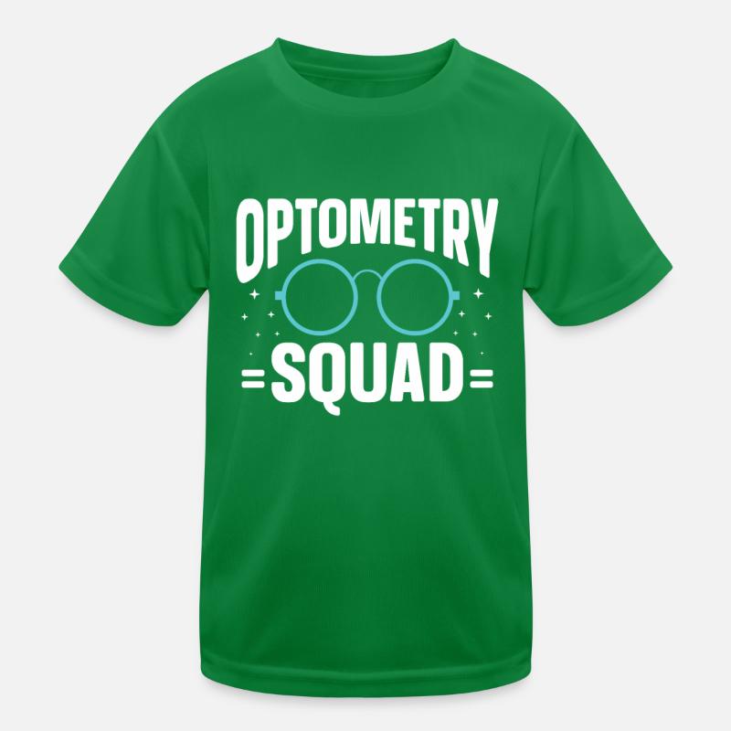 Optometrist Optiker Optometrie Kinder Funktions-T-Shirt