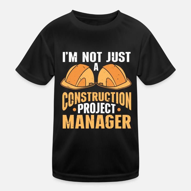 Chef de projet de construction T-shirt sport Enfant