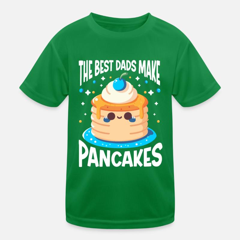 Pancake Maker Food Lover Kinder Funktions-T-Shirt