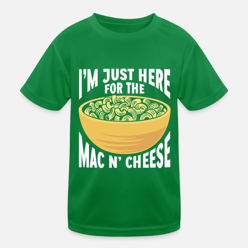 Mac And Cheese Macaroni Kids Functional T-Shirt