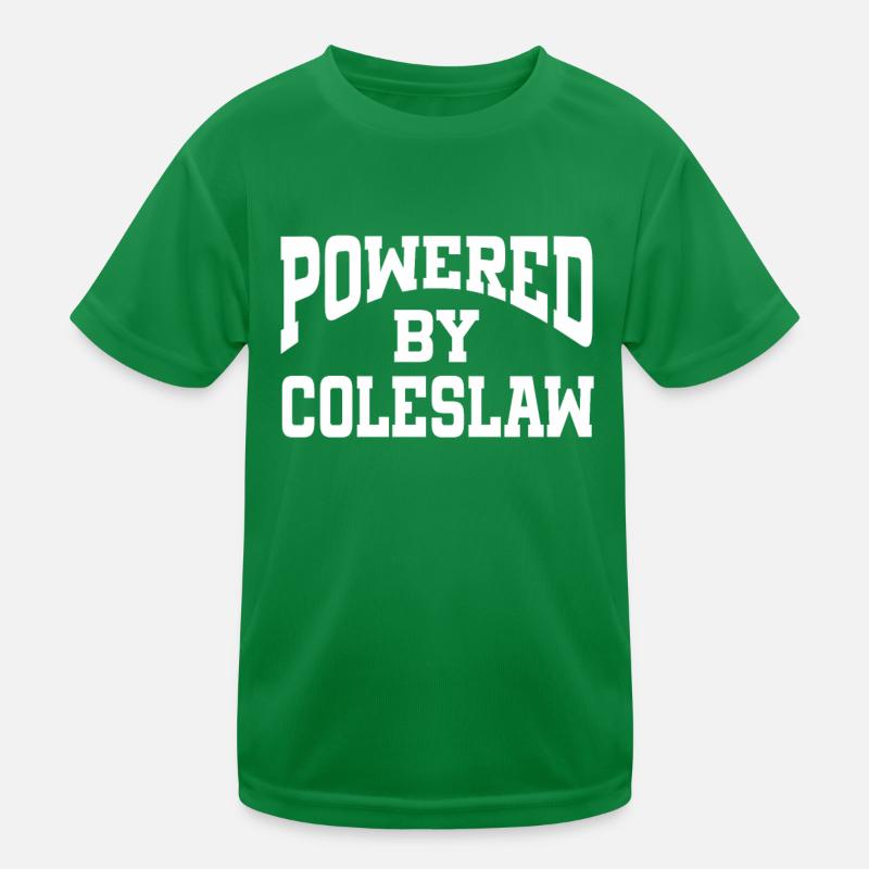 Propulsé par Coleslaw T-shirt sport Enfant