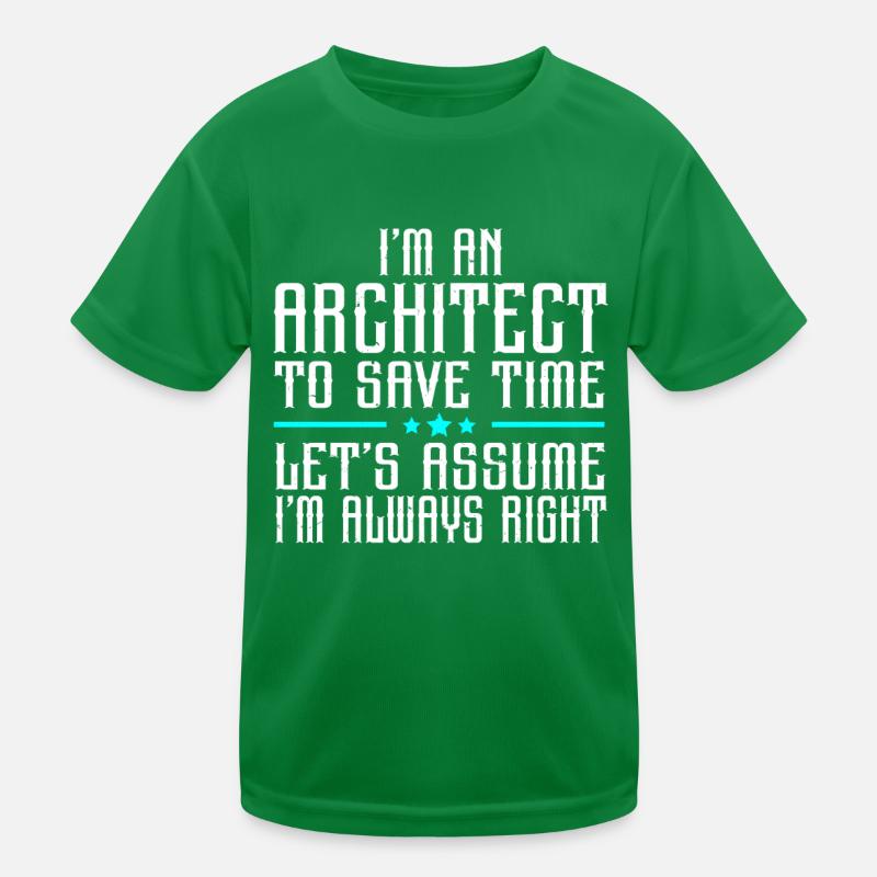 Architecte Architecture T-shirt sport Enfant