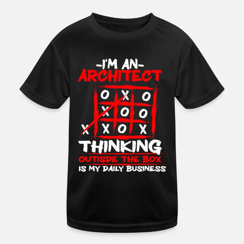Architect Architecture Kids Functional T-Shirt