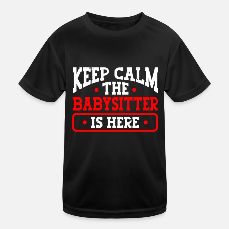 Babysitter Babysitting Kinder Funktions-T-Shirt