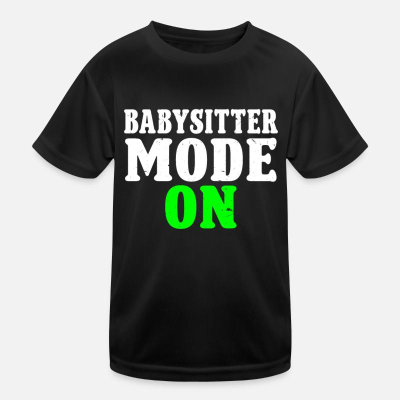 Babysitter Babysitting Kinder Funktions-T-Shirt