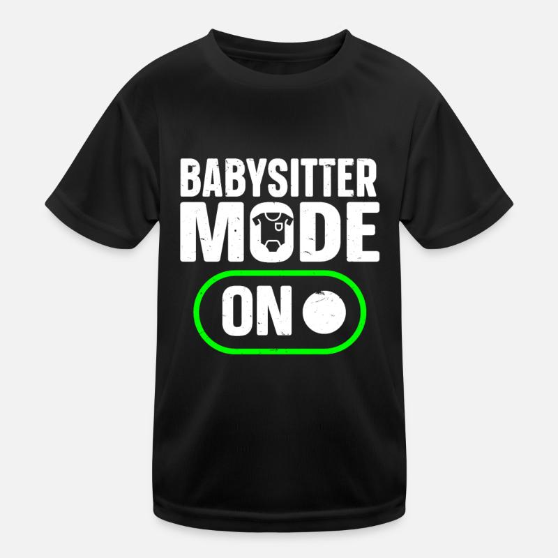 Babysitter Babysitting Kinder Funktions-T-Shirt
