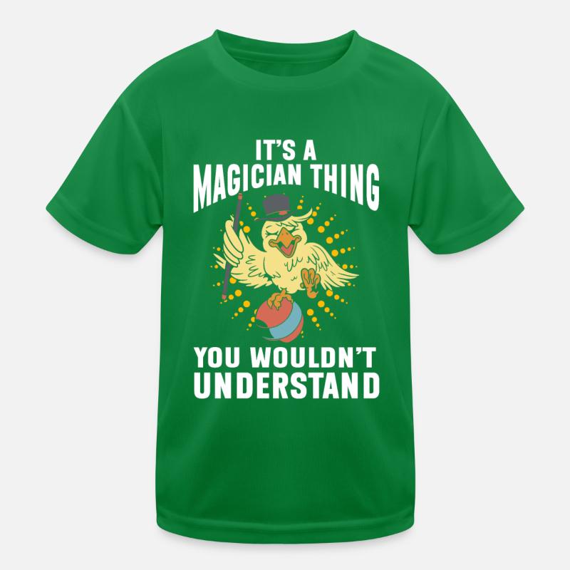 Magie magicienne drôle T-shirt sport Enfant