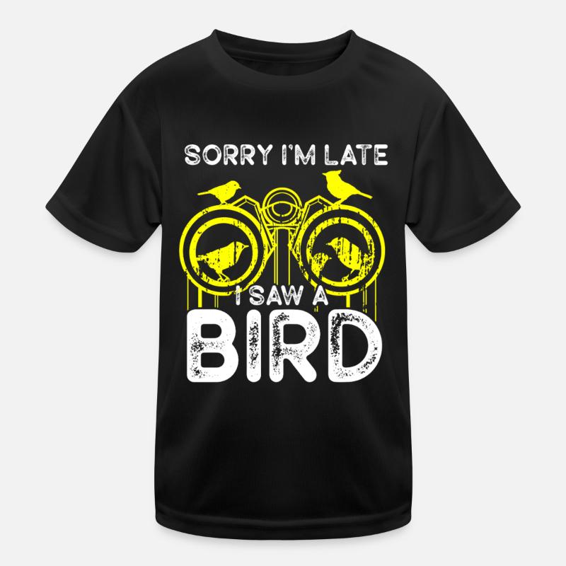 Bird Watching Cute Bird Lover Kinder Funktions-T-Shirt