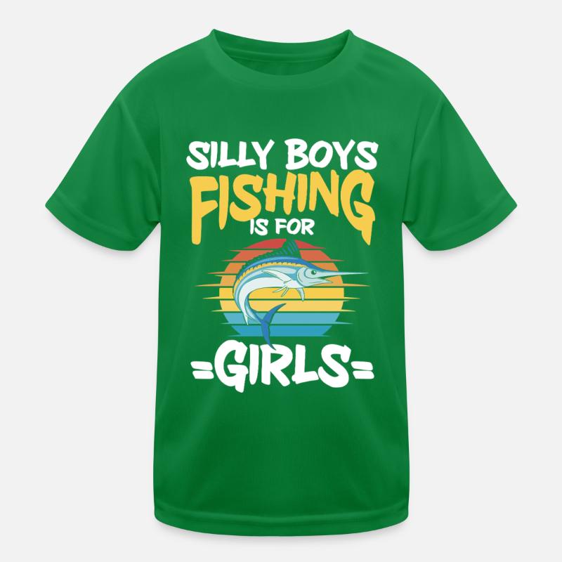 Conception de pêche Fish Lover Fisherman T-shirt sport Enfant