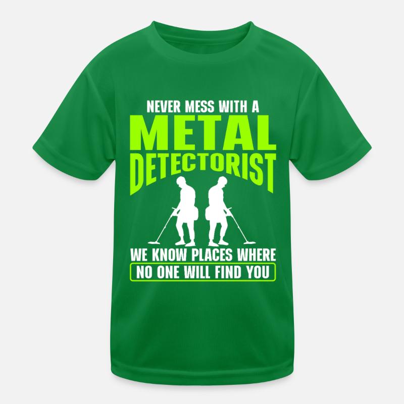 Détecteur de métaux Détection de métaux T-shirt sport Enfant
