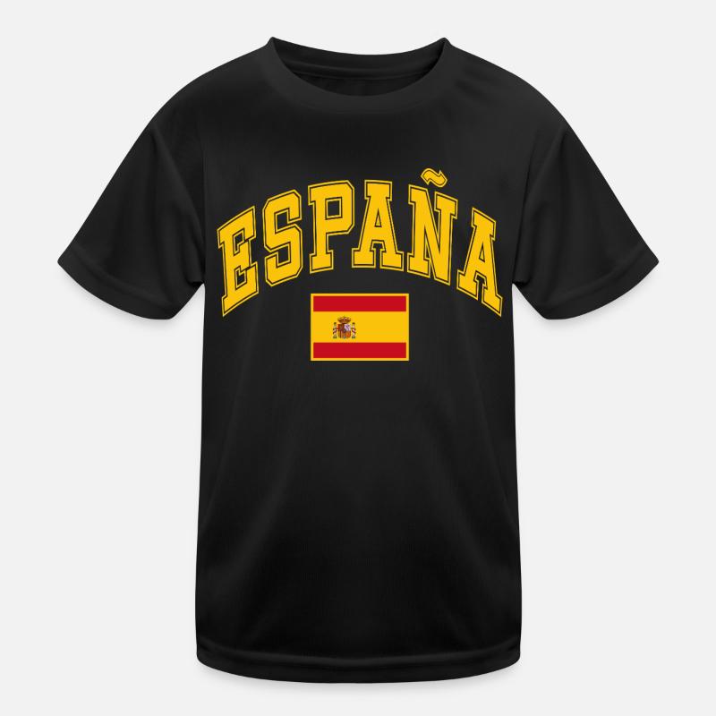 Drapeau de l’Espagne T-shirt sport Enfant