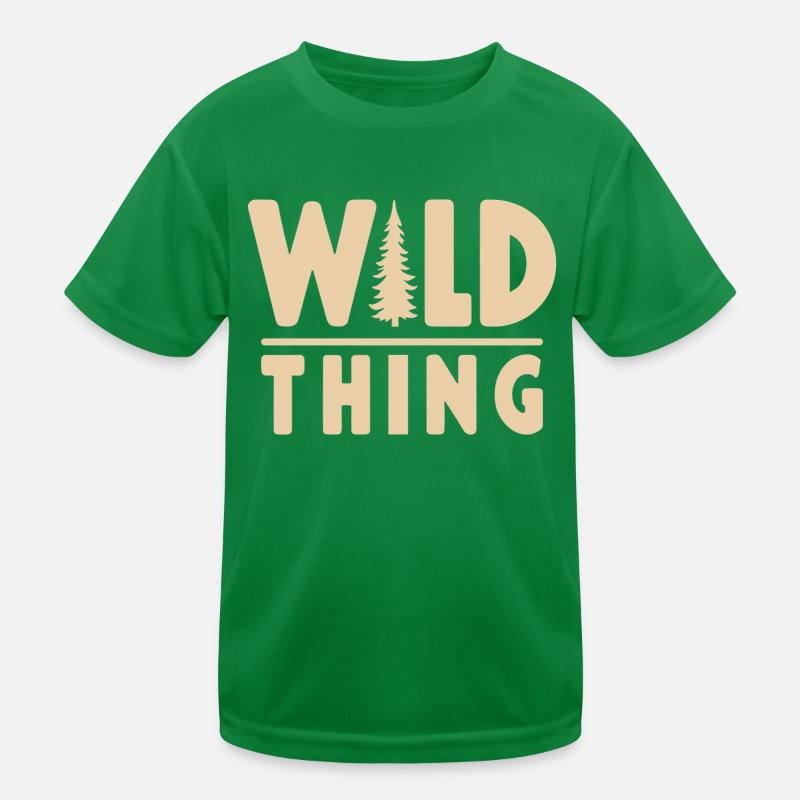 Wild Thing Forest Adventure Kids Functional T-Shirt