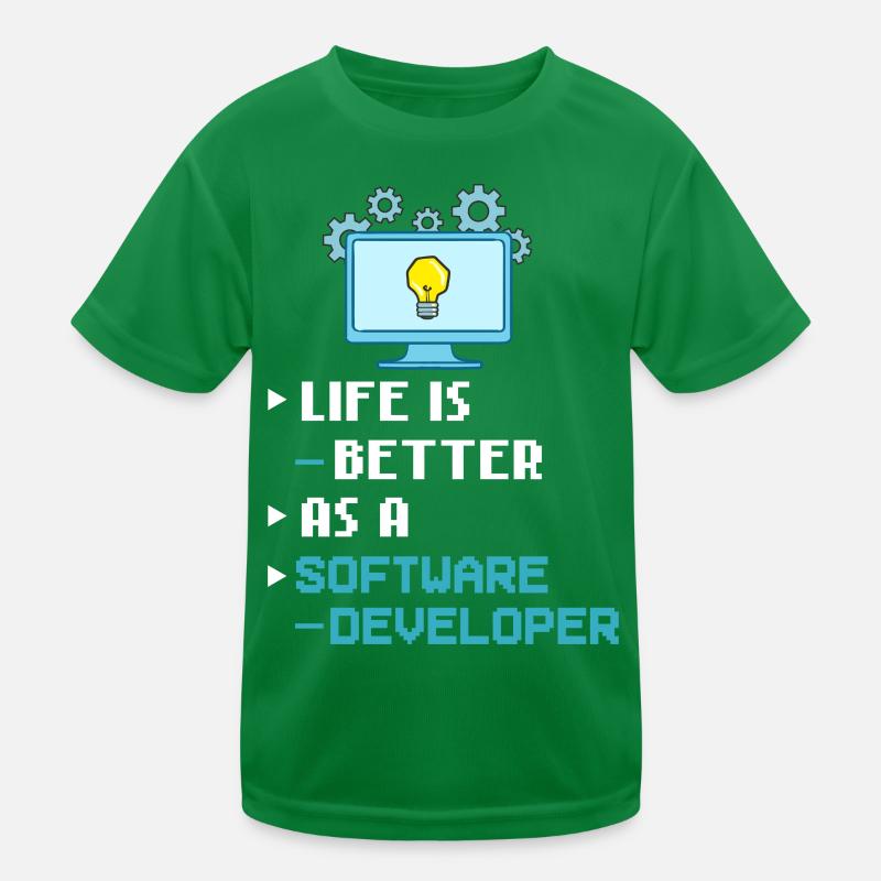 Software Development Software Developer Developer Kids Functional T-Shirt