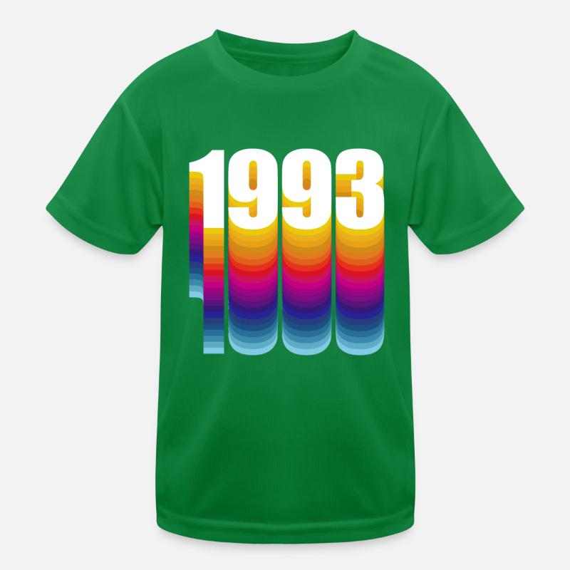 1993 Année de naissance T-shirt sport Enfant
