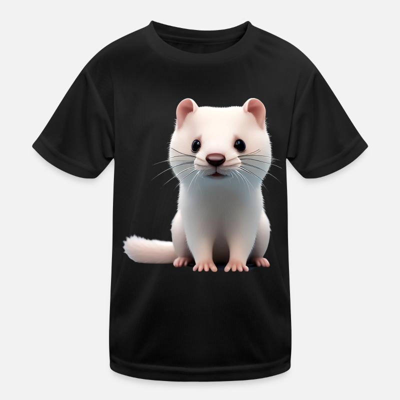 Frettchen Kinder Funktions-T-Shirt