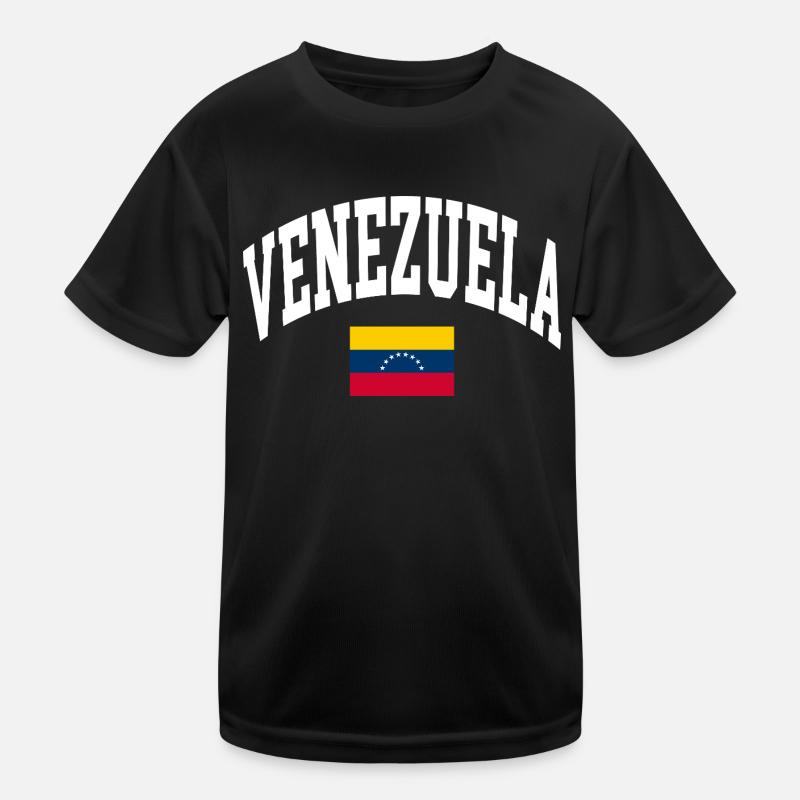 Drapeau du Venezuela T-shirt sport Enfant