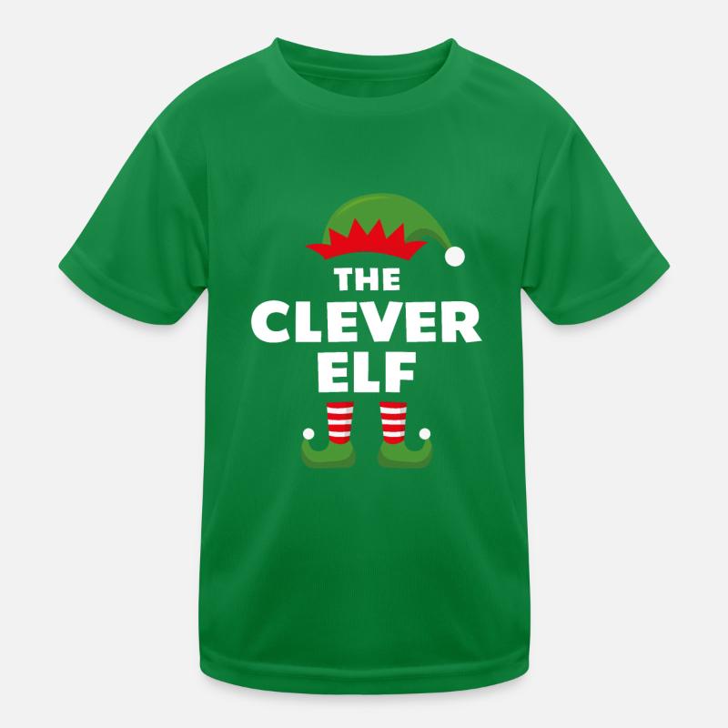 The Clever Elf Kids Functional T-Shirt