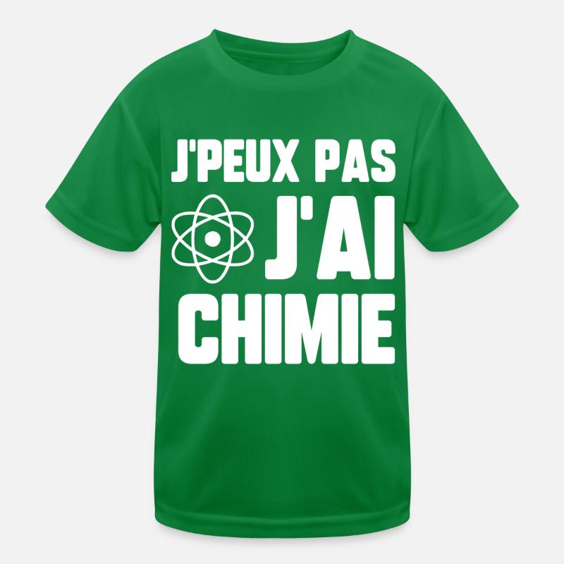 J’peux pas j’ai chimie T-shirt sport Enfant