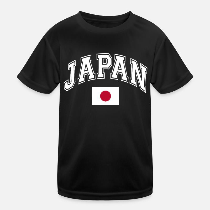 Drapeau du Japon T-shirt sport Enfant