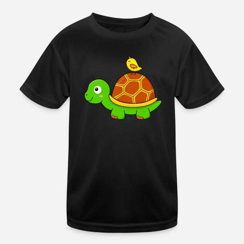 Schildkröte für Kinder Kinder Funktions-T-Shirt