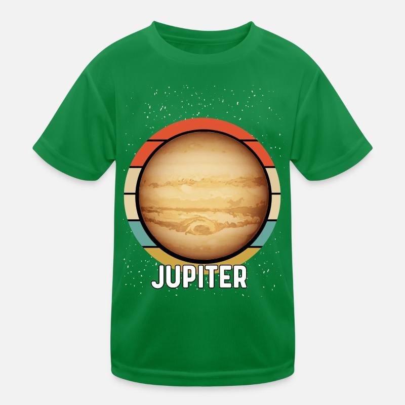 Planet Jupiter Kids Functional T-Shirt