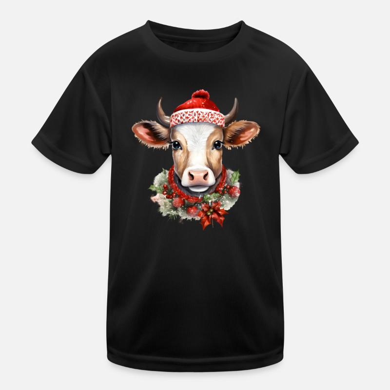 Vache Elsa T-shirt sport Enfant