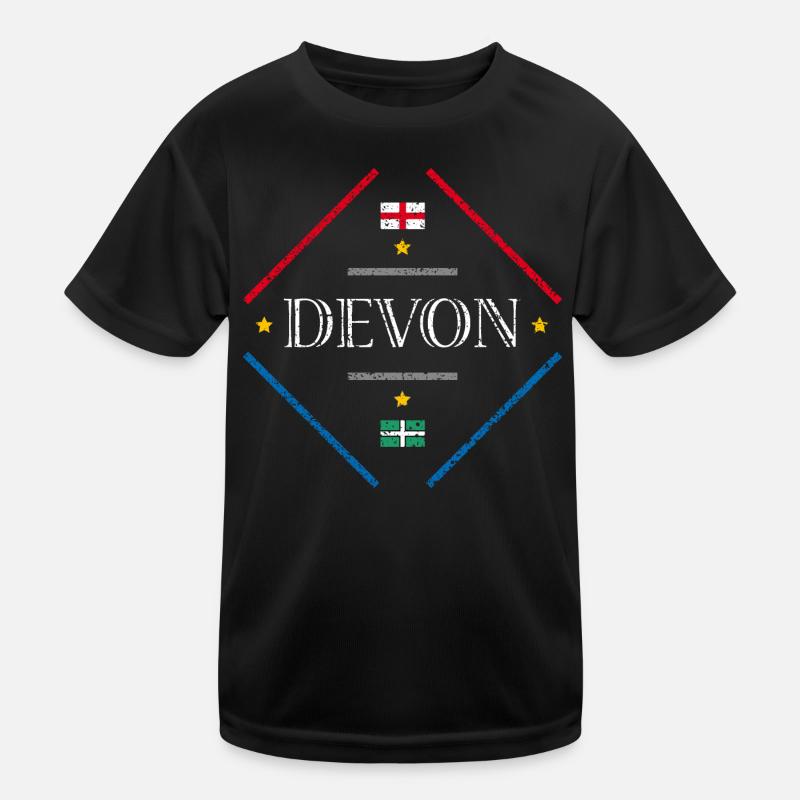 Devon England Kinder Funktions-T-Shirt
