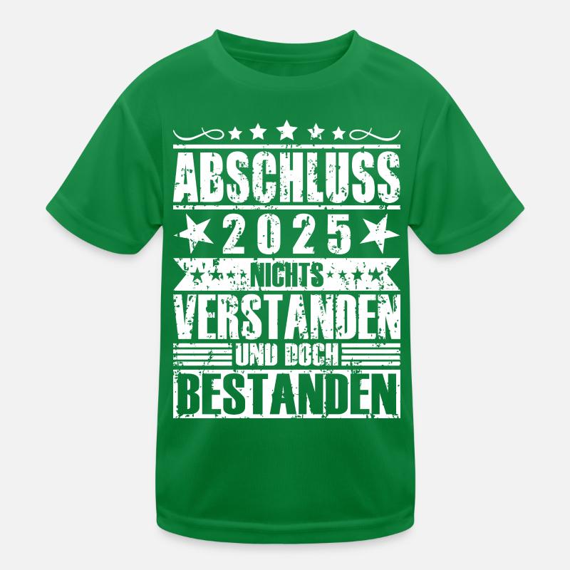Abschluss 2025 Kinder Funktions-T-Shirt