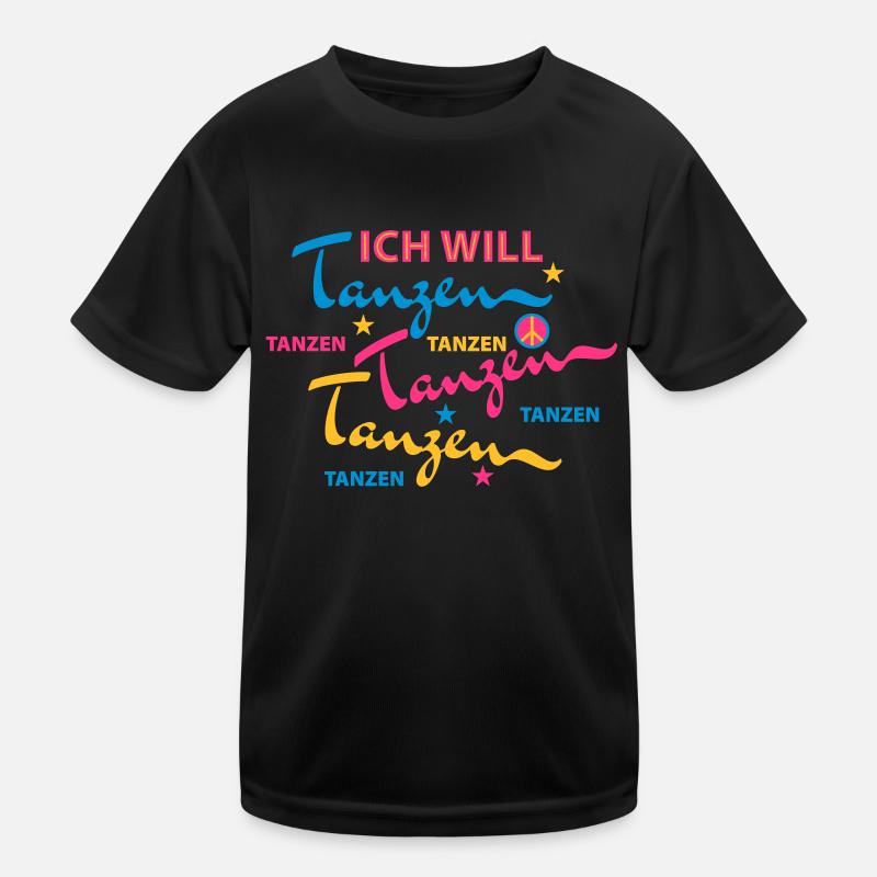 Immer tanzen Party (b) Kinder Funktions-T-Shirt