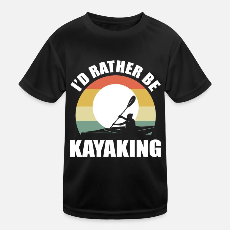 Kayaking Kayaking Kids Functional T-Shirt