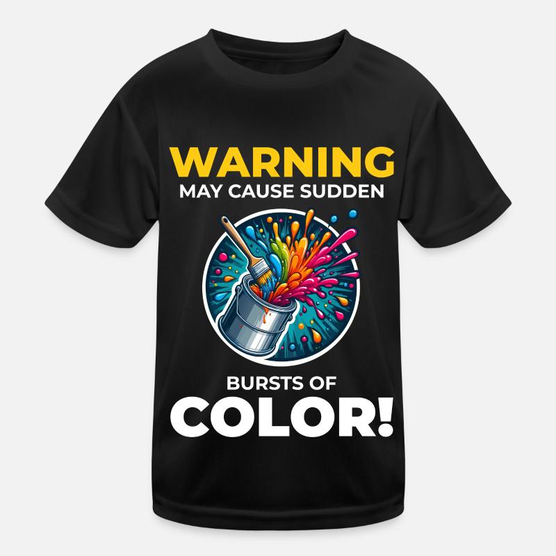 House Painter Wall Painting Interior Decorator Kids Functional T-Shirt